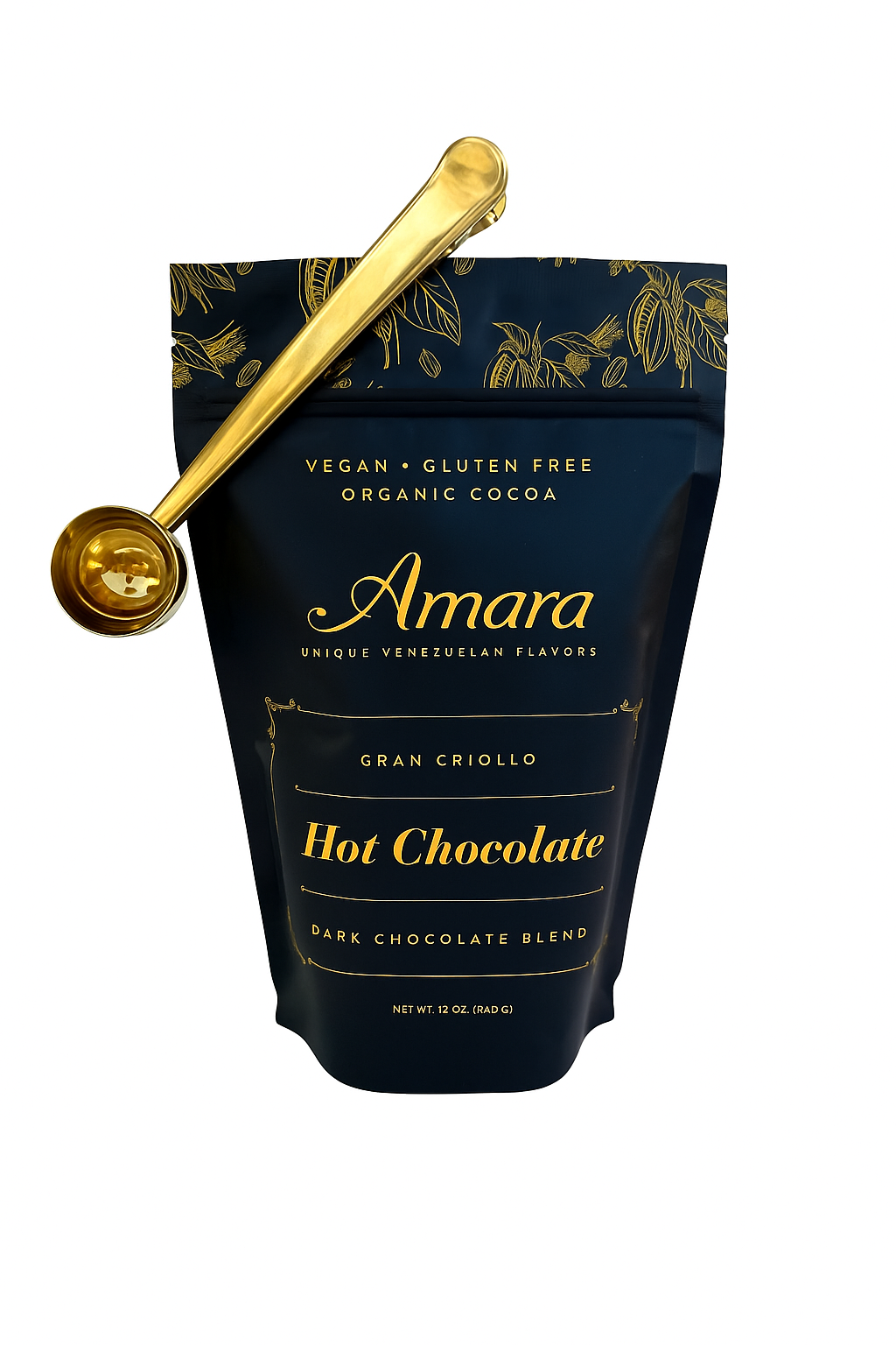 Gran Criollo 12 oz with Golden Spoon "The Perfect Gift"