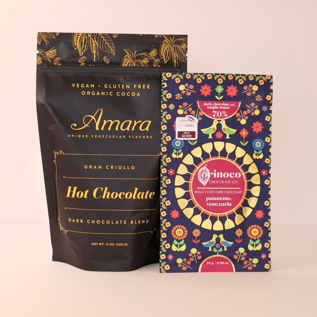 70% Patanemo Chocolate Bar & Gran Criollo Hot Chocolate Bundle